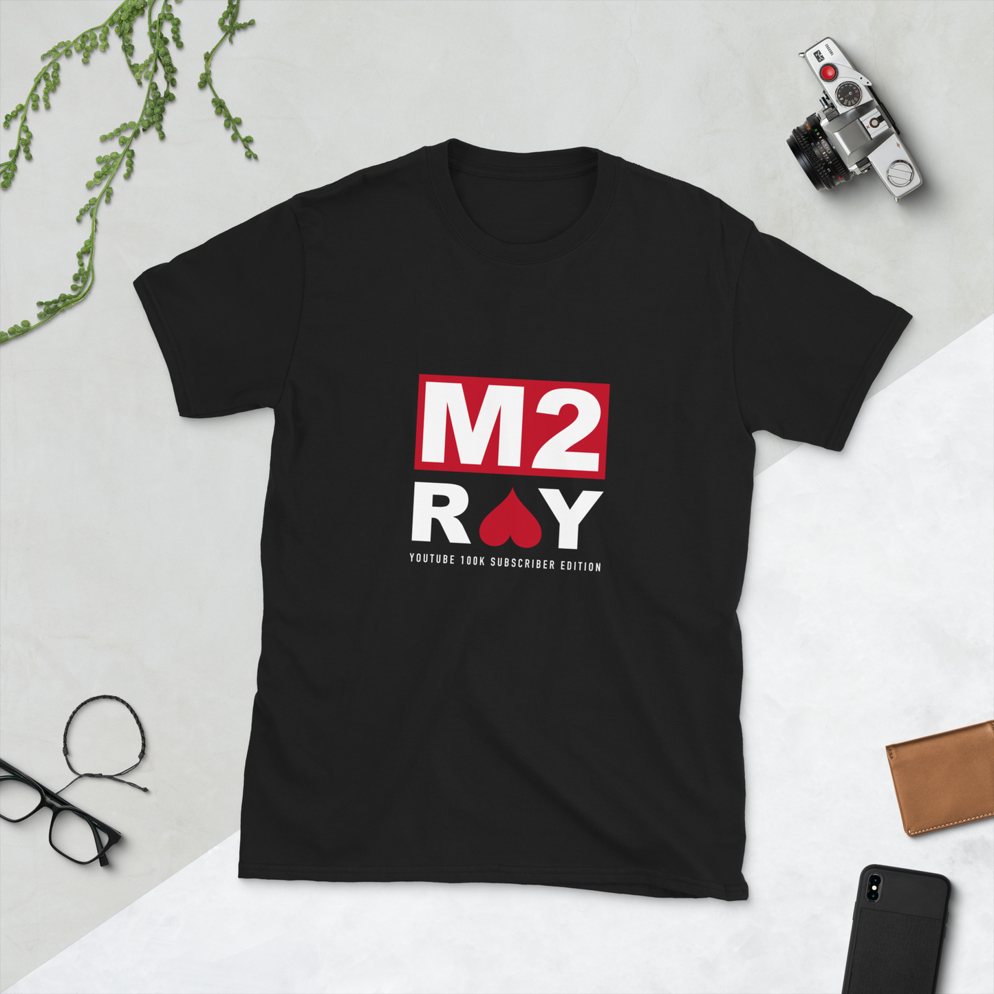 Black T-shirt [M2 File 100K Subscription Commemorative Edition]
